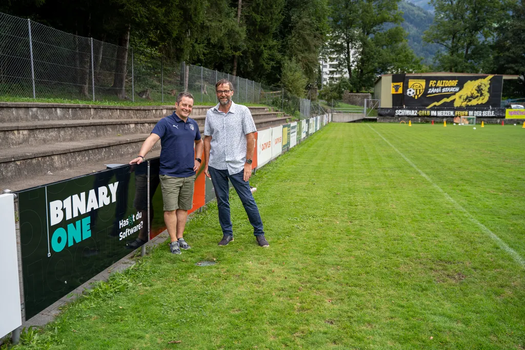 BINARY one ist neuer Partner des FC Altdorf