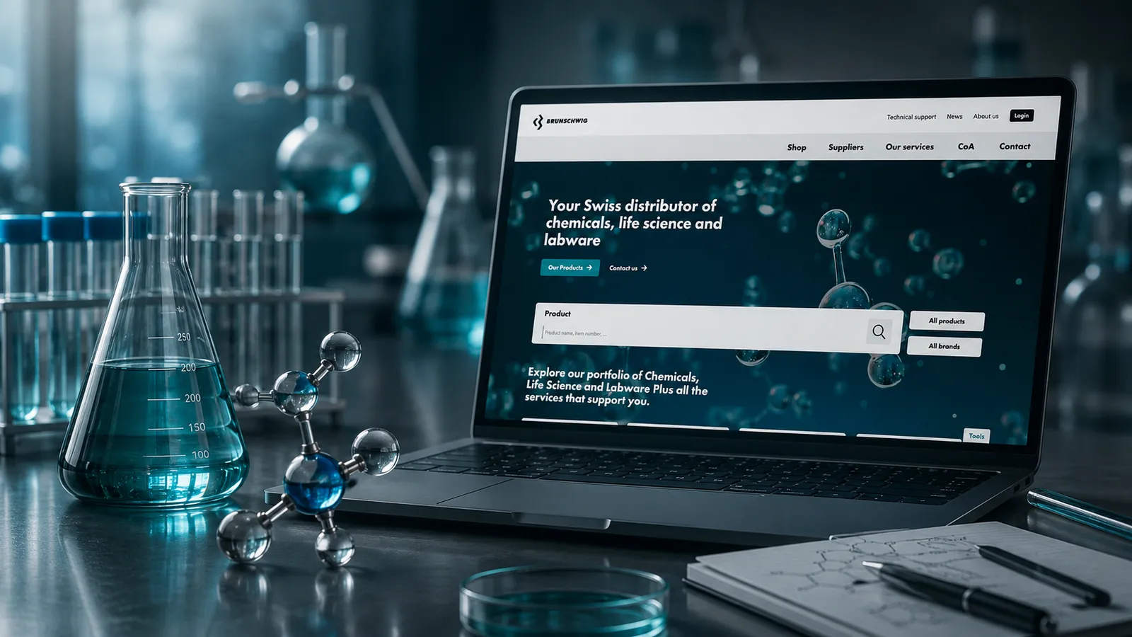 Webshop-Redesign für ein Sortiment mit Tiefgang. — Oberfläche